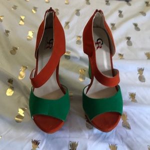 Fun 70’s style high heels